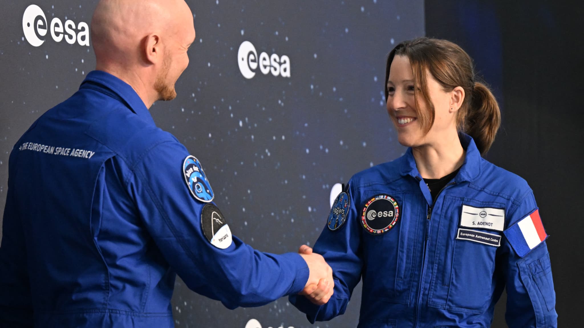 Astronaut Sophie Adenot receives her diploma, the next step towards hoping for a ticket to space