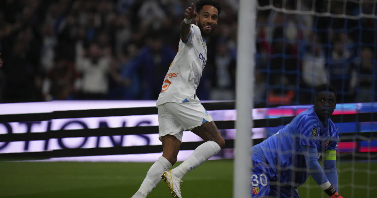 Football - Ligue 1. OM win against Lens ahead of their Europa League semi-final