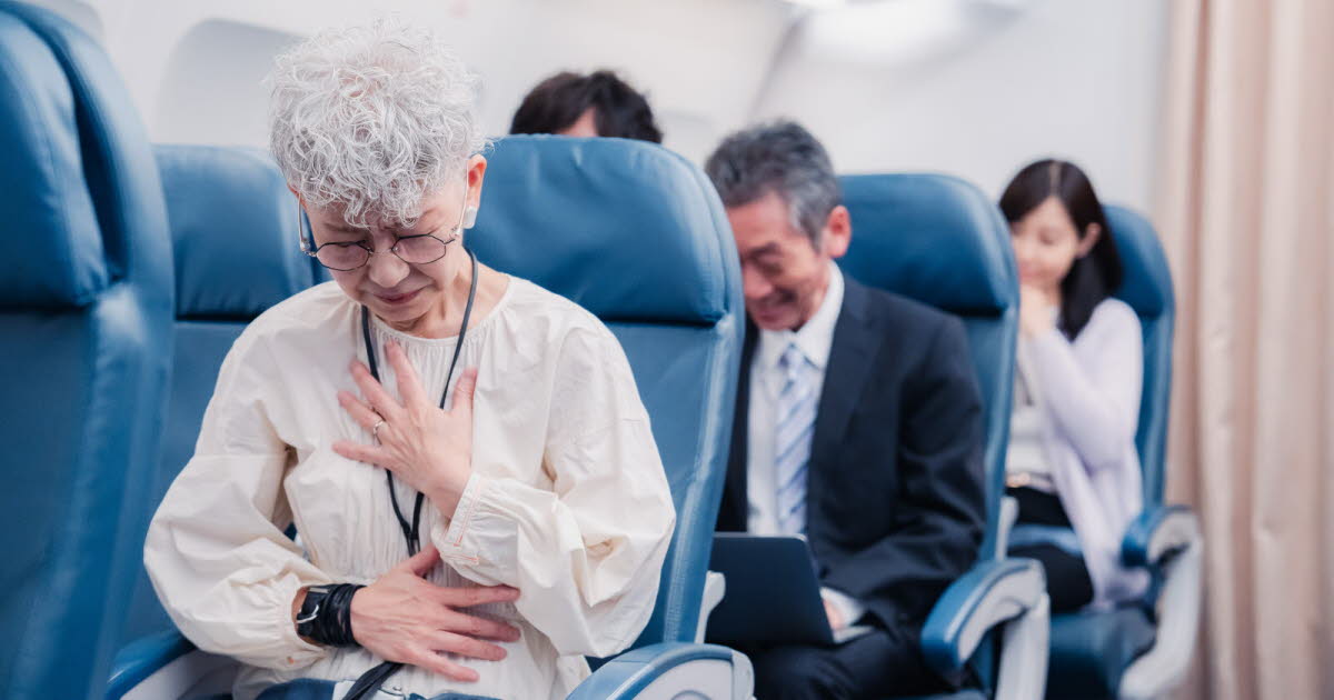 Health.  Why do you get flatulence on the plane and how to avoid it?
